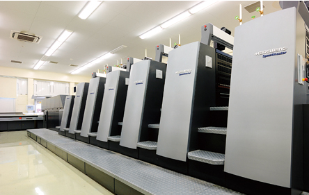 6色UV印刷＋ UVニス加工